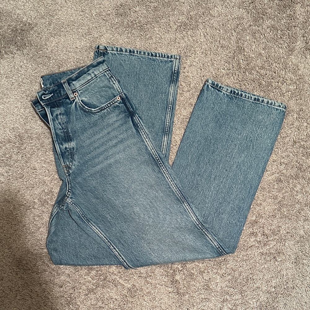 & Other Stories 100% Cotton Light Blue Denim Jeans